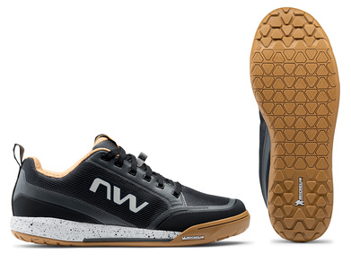 Cipő NORTHWAVE FLAT CLAN 2 42 szürke (taposó pedálhoz) 