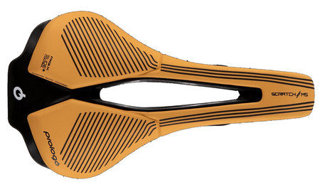 Nyereg PROLOGO SCRATCH-M5 AGX PAS 140 TIROX light brown Slide Control