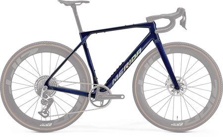 VÁZ MERIDA MISSION 10K KÉK CARBON UD (EZÜST)